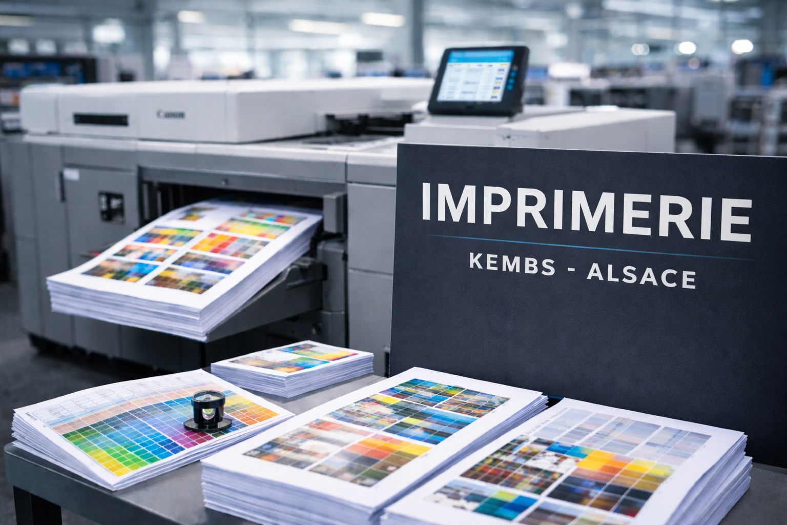 Imprimerie &agrave; Kembs en Alsace &ndash; impression professionnelle sur presse num&eacute;rique Canon ImagePress